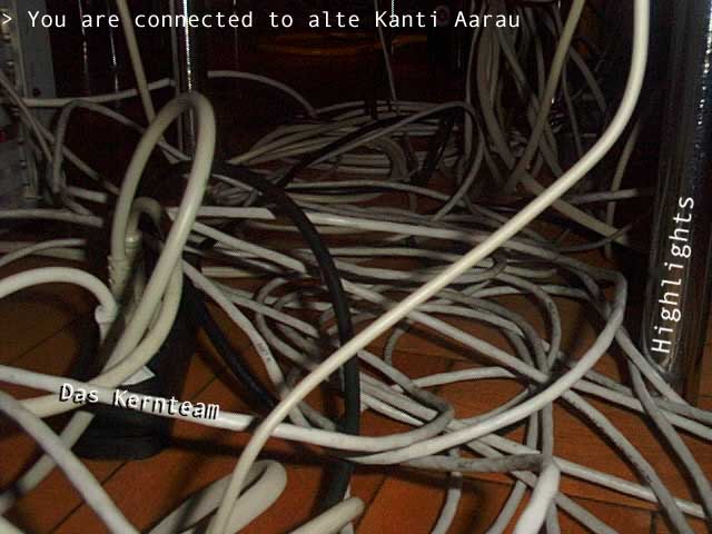 You are connected to alte Kanti Aarau